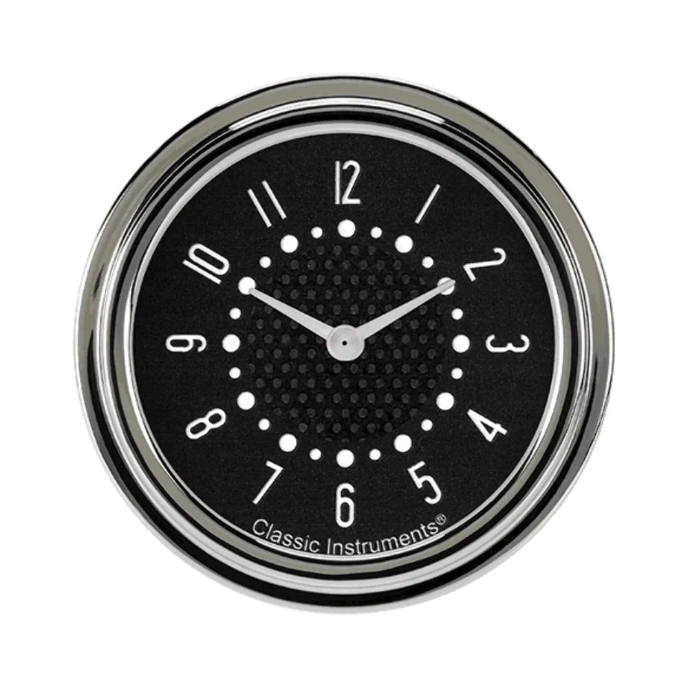Bel Era III Matching Black 2 5_8_ Clock BET92B